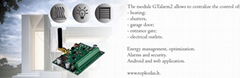 GSM GPRS thermostat. Smart house