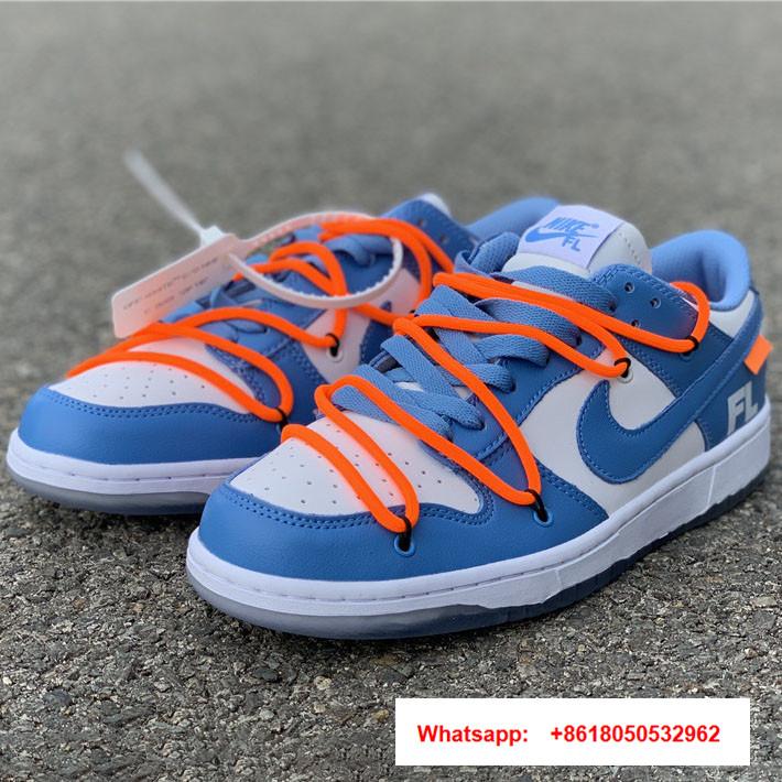Off White Futura      SB Dunk Low Sneakers Men Women Designer Shoes 3