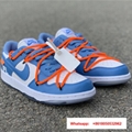 Off White Futura      SB Dunk Low Sneakers Men Women Designer Shoes 7
