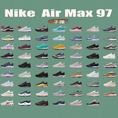      Air Max 97 OG Shoes Mini Swoosh Undftd QS Sneakers For Men Womens Kids