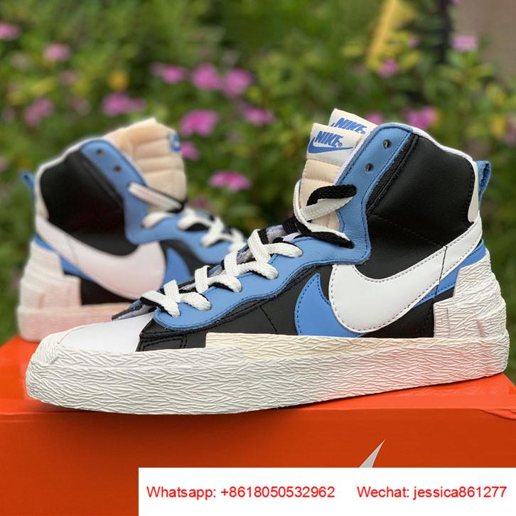Sacai      Blazer Mid Neymar      Shox R4 Mens Running Shoes Top Quality 14