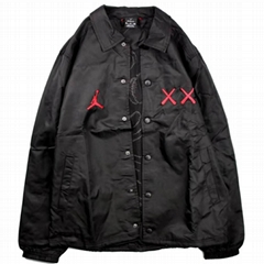 KAWS ×      Air Jordan Outdoor Jacket Mens Womens Mountain Wear Winter Coat