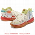 Nike Kyrie 5 x SpongeBob Basketball Shoes Irving Five NBA Star Cartoon Sneakers
