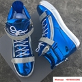 Giuseppe Zanotti High Top Sneaker GZ Designer Patent Leather Shoes