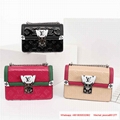 Louis Vuitton Lady Bags LV Monogram Vernis PVC Handbags Wallet Grenelle EPI