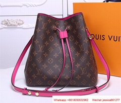                   EONOE Monogram Fashion Bags Handbags Wallet