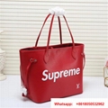 Louis Vuitton LV Supreme EPI Neverfull Lady Handbags Luggage Bags Wallet