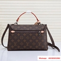                   y LockMe Monogram Lady Women Handbags Wallet L   age Bags 15