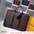 Louis Vuitton LV Damier Graphite Porte-Documents Voyage Mens Bag Wallet