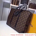 Louis Vuitton LV Damier Graphite Porte-Documents Voyage Mens Bag Wallet