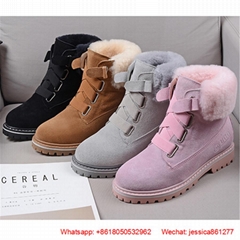 Cheap     Martin Boots Women Lady Snow     Boots Winter Shoes