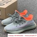        Yeezy Boost 350 V2 Desert Sage Boost Kanye West Designer Shoes 17