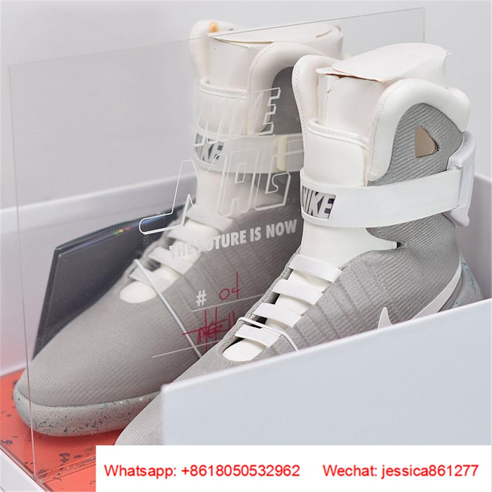      Air Mag Automatic Lacing Designer Sneakers LED Shoes Top Quality 3