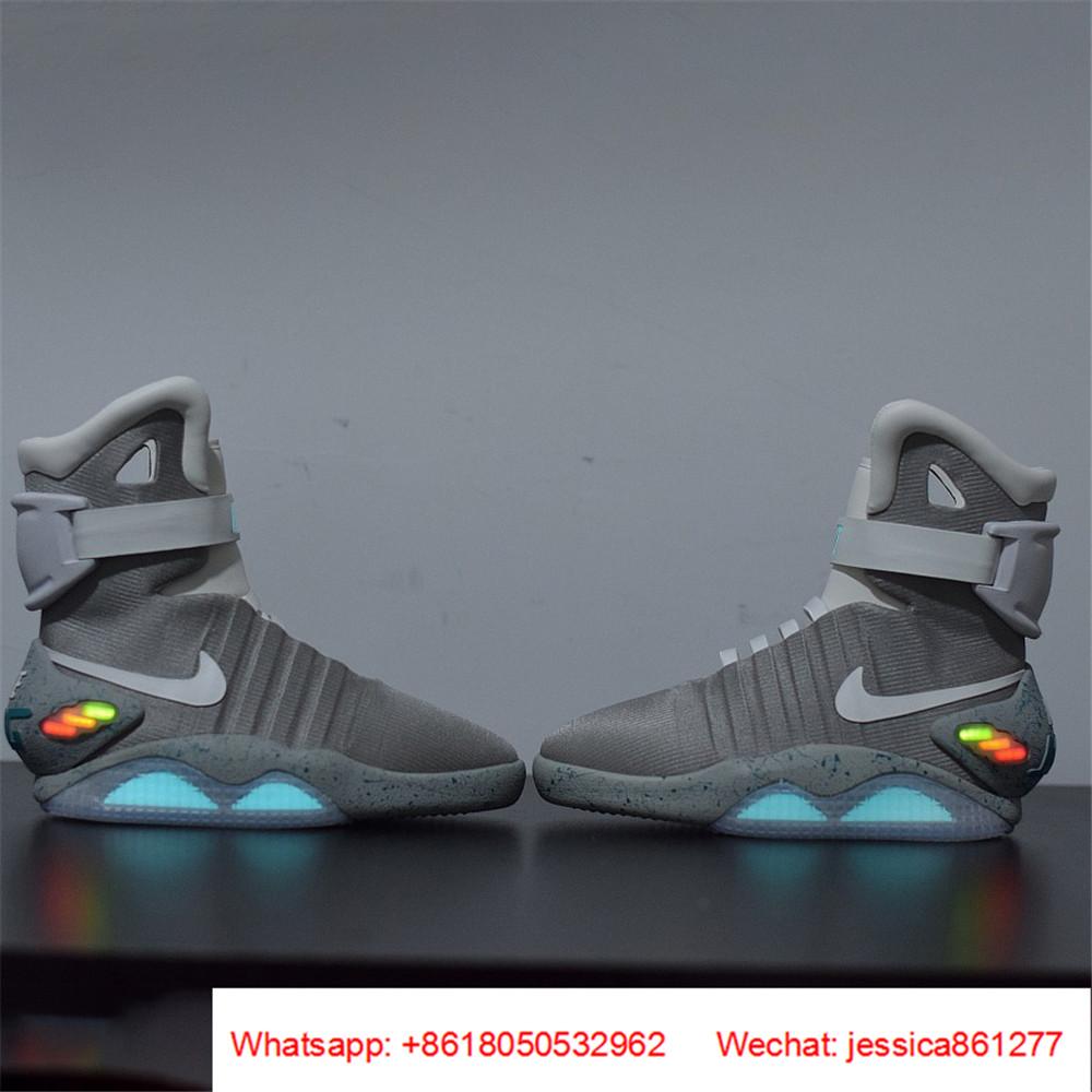      Air Mag Automatic Lacing Designer Sneakers LED Shoes Top Quality 7