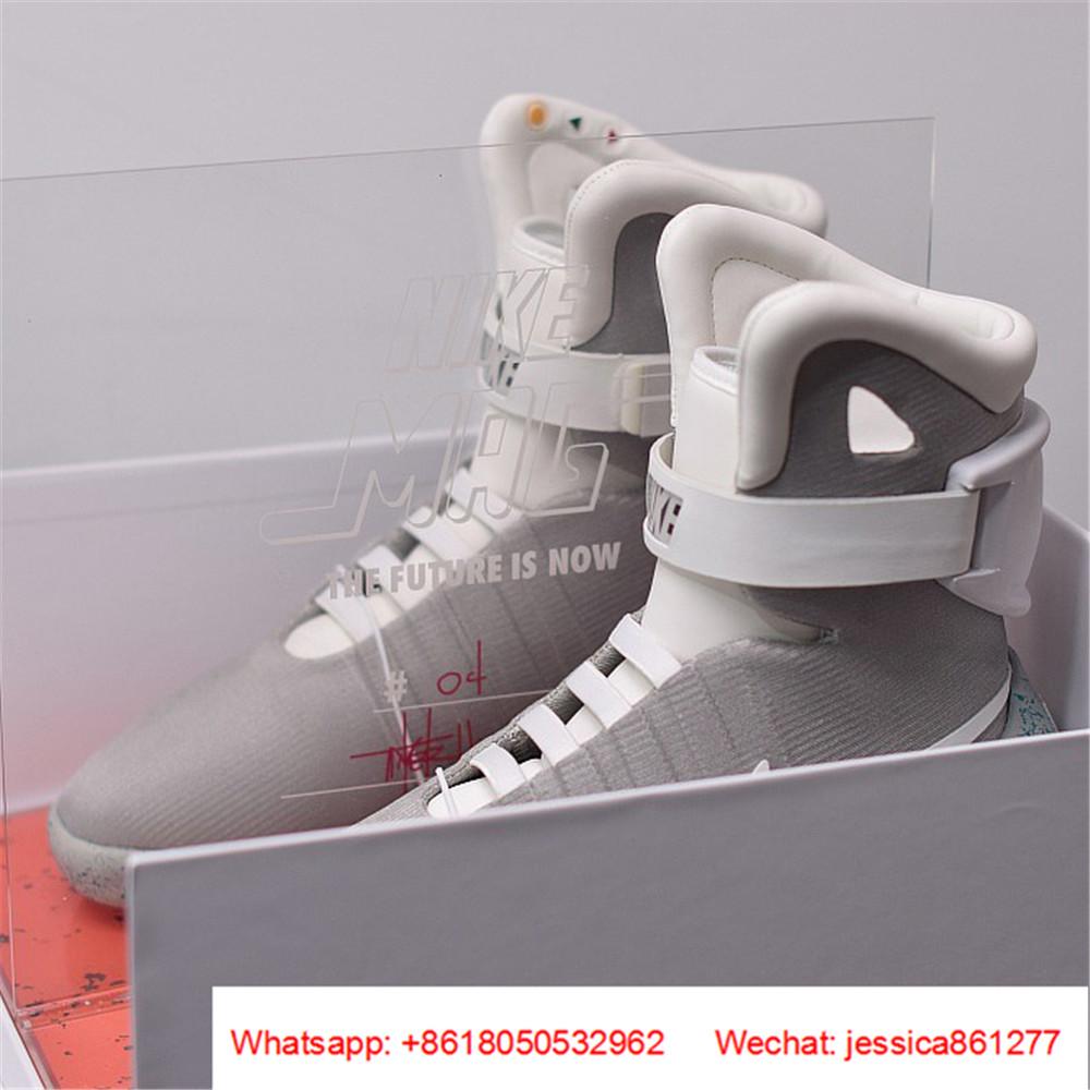      Air Mag Automatic Lacing Designer Sneakers LED Shoes Top Quality 18