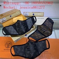               Monogram Face Mask     eather Dust Masks Luxury Mask Disney