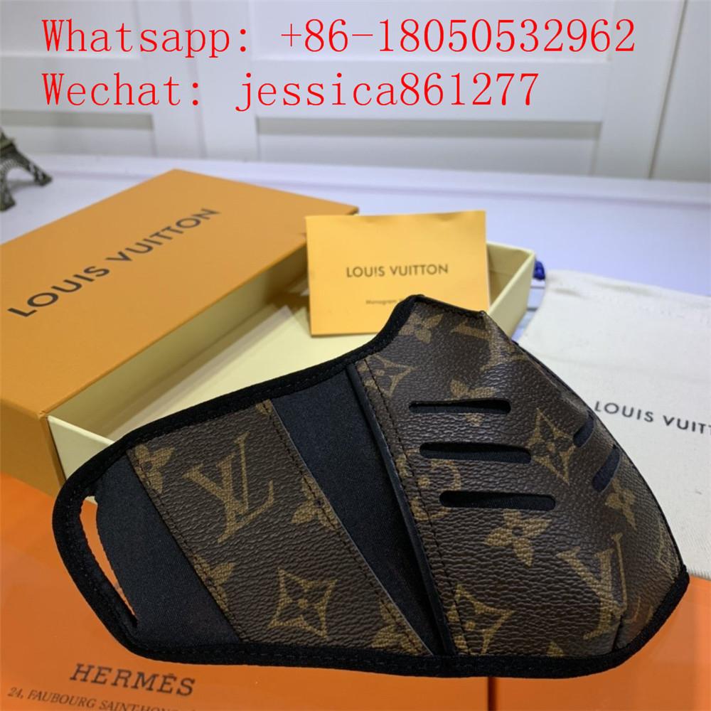               Monogram Face     ask     eather Dust Masks KN95 N95 FFP2 Masks 6