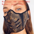               Monogram Face     ask     eather Dust Masks KN95 N95 FFP2 Masks 2