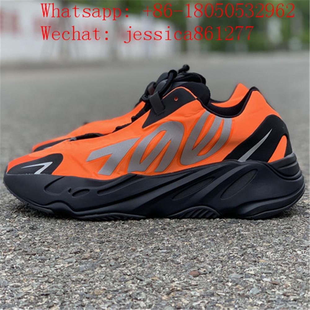        Yeezy 700 MNVN Orange FV3258 Boost Triple Black FV4440 Shoes 4