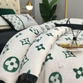 Louis Vuitton Four Piece-Suit Bedding Luxury Brand Suit Bedclothes