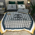 Louis Vuitton Four Piece-Suit Bed Sheet Bedding Sets Hermes LV Quilt Cover
