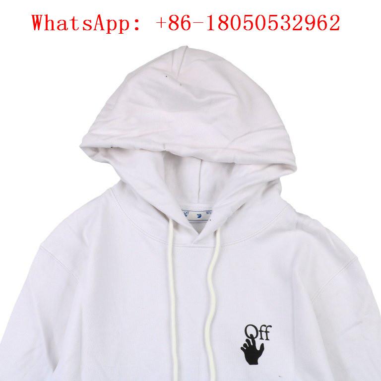 Off White OW 20FW Skull Hoody Fashion Hoodies Black White Hoodie 4