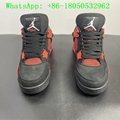 Air Jordan 4 Red Thunder Shoes AJ4 Sneaker Running Shoes Top Quality