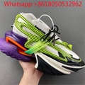 BALMAIN Multikolor Buty Sportowe Shoes Luxury Sneaker Designer Running Shoes