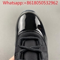 Air Jordan 11 Black Blue Shoes Basketball Sneaker Running Shoes