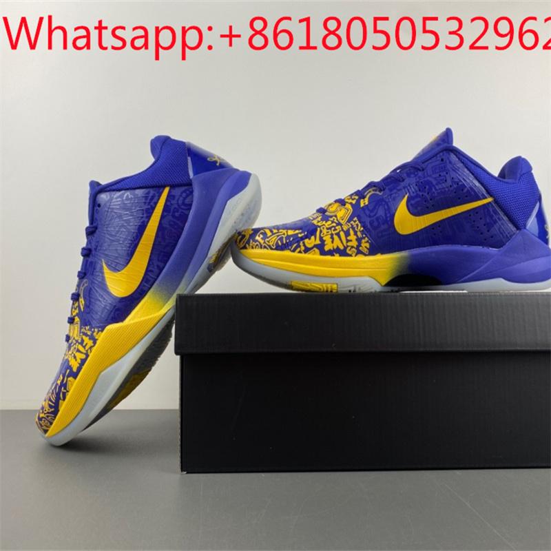      Kobe 5 Protro “5 Rings” Basketball Sneaker Running Shoes Men Women 3