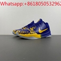      Kobe 5 Protro “5 Rings” Basketball Sneaker Running Shoes Men Women 6