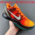 Nike Zoom Kobe 6 'All-Star - Orange County' Basketball Sneaker Running Shoes