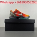 Nike Zoom Kobe 6 'All-Star - Orange County' Basketball Sneaker Running Shoes