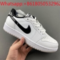 Air Jordan 1 Low Black White Designer Sneakers Basketball Shoes 8
