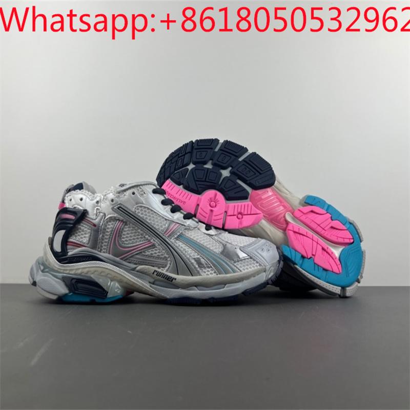 BB7.5            Grey Pink Dad SNEAKER Basketball Sneaker Running Shoes 2