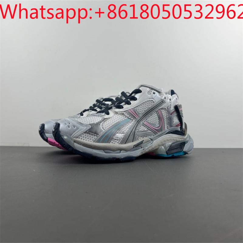 BB7.5            Grey Pink Dad SNEAKER Basketball Sneaker Running Shoes 5