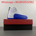 Air Jordan 12 “Blueberry”  Shoes Game Royal Basketball Sneaker Running Shoes