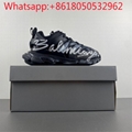 Balenciaga 3.0 BB Alphabet WTRHW Basketball Sneaker Track Running Shoes