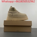 UGG Lowmel Trainer Sand (W) Winter Wool Boots Women LadySnow Boot EU40-45
