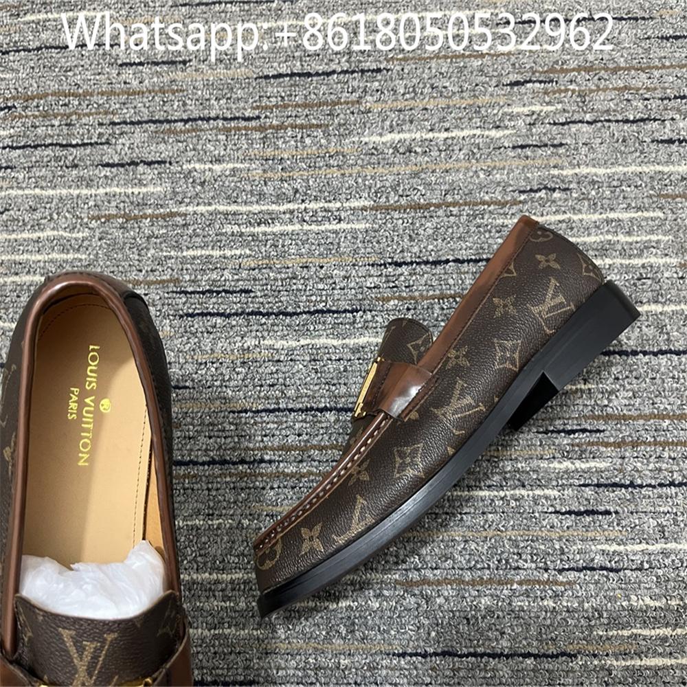               Loafer Genuine Leather Shoes Design     hoes EU38-45 5