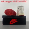 Air Jordan 1 High OG Rare Air “Cinnabar” Basketball Sneaker Sports Running Shoes