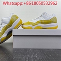 Air Jordan 11 Low WMNS “Yellow Snakeskin” Jumpman AJ11 Basketball Sneaker