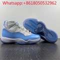 Air Jordan Retro 11 White Blue Jumpman