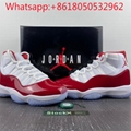 Air Jordan 11 Cherry Jumpman AJ11 Basketball Sneaker