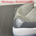 Air Jordan 11 Retro "Cool Grey"  Sneakers Jumpman AJ11 Basketball Sneaker US7-13