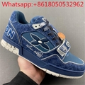 Louis Vuitton LV Luxury Trainers Sneaker LV Runner Shoes Design LV Shoes EU38-45