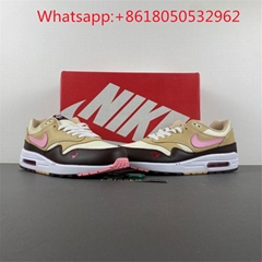 Wmns Air Max 1 Valentine's Day Sports Shoes Purple Basketball Sneaker