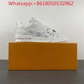 Louis Vuitton Runner LV Real Leather LV Sneaker Design LV Shoes EU38-46