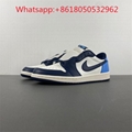 2025 New Air Jordan 1 Low “Obsidian” Sneaker Running Shoes AJ1 Basketball Shoes