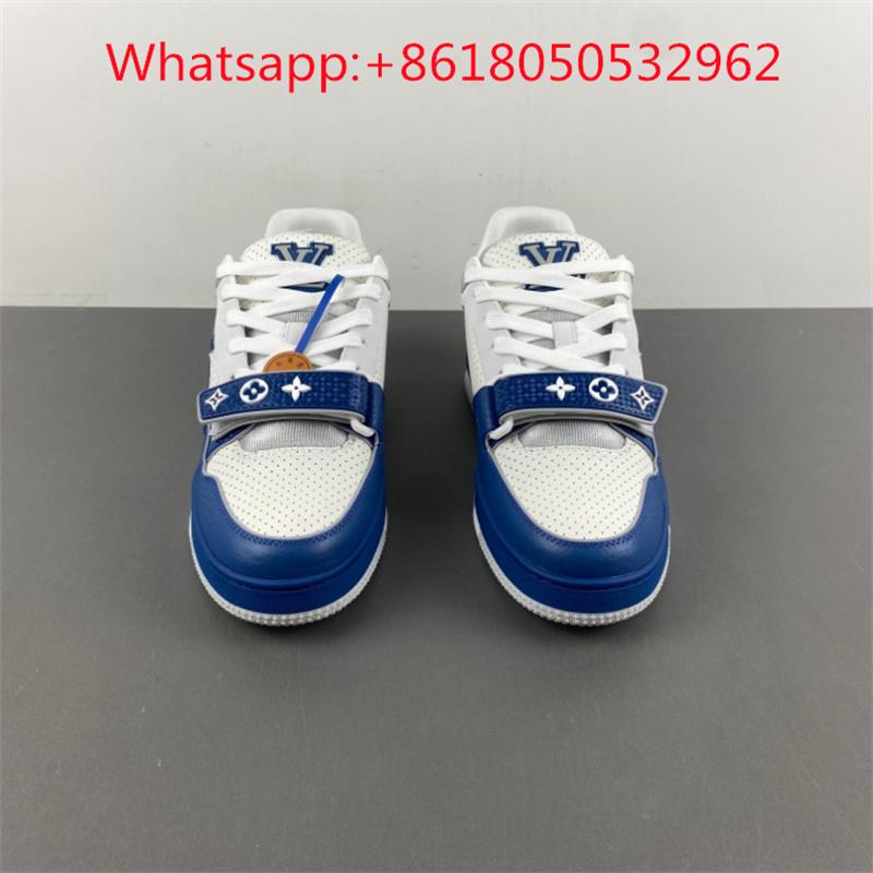                    hoes Blue Navy Trainer Designer Luxury Shoes EU38-46 6